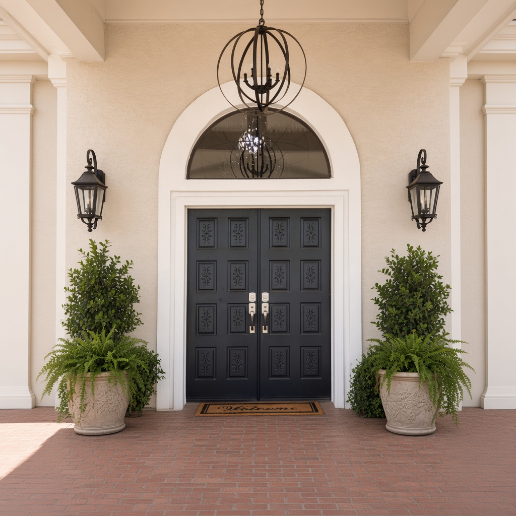 Before — Nick Reen residence, original entry door